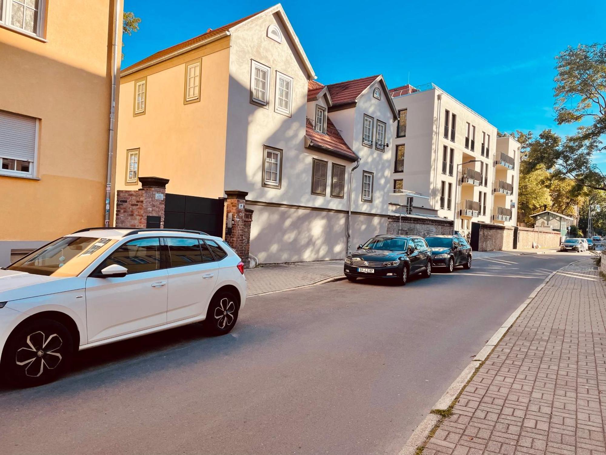 Ferienwohnungen Mey Haus Zum Rosenstock แอร์ฟวร์ท ภายนอก รูปภาพ